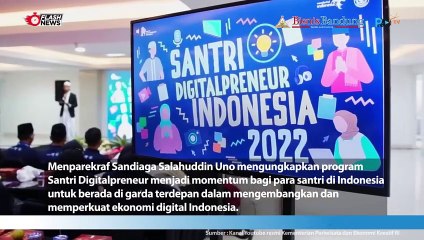 Santri Digital Preneur Jadikan Santri Sebagai Garda Terdepan Pengembangan Ekonomi Digital