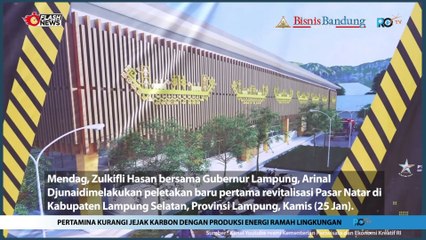 Revalitasi Pasar Natar Dianggarkan Rp44,42 Miliar