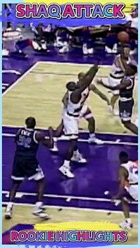 Shaquille O'Neal Rookie Highlights - SHAQ! #ShaqAttack #rookieseason #orlandomagic