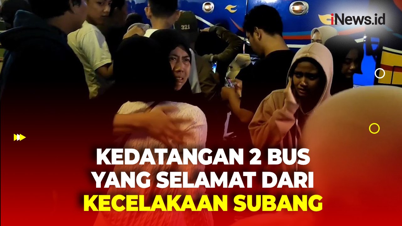 2 Bus Pelajar yang Selamat dari Kecelakaan di S...