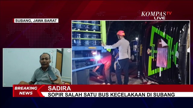Eksklusif! Sopir Bus Ceritakan Detik-Detik Kecelakaan Rombongan Siswa SMK di Ciater