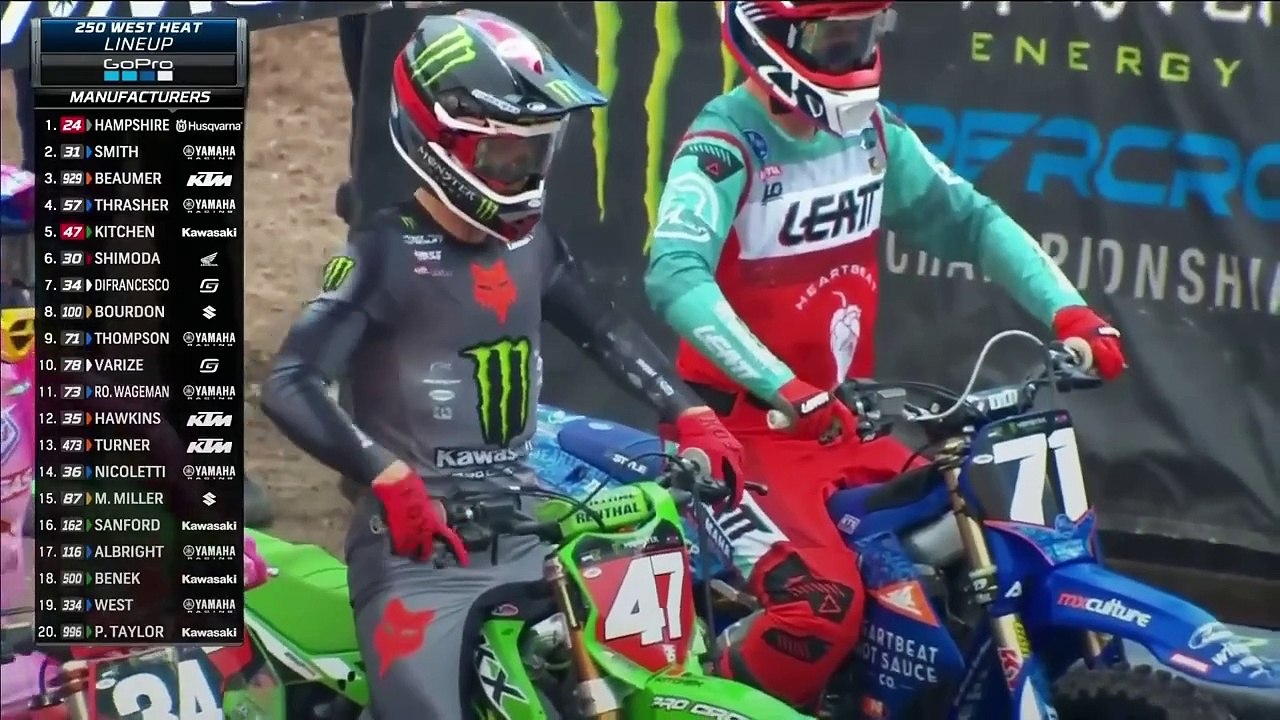 2024 AMA Supercross Salt Lake City 250SX West Heat