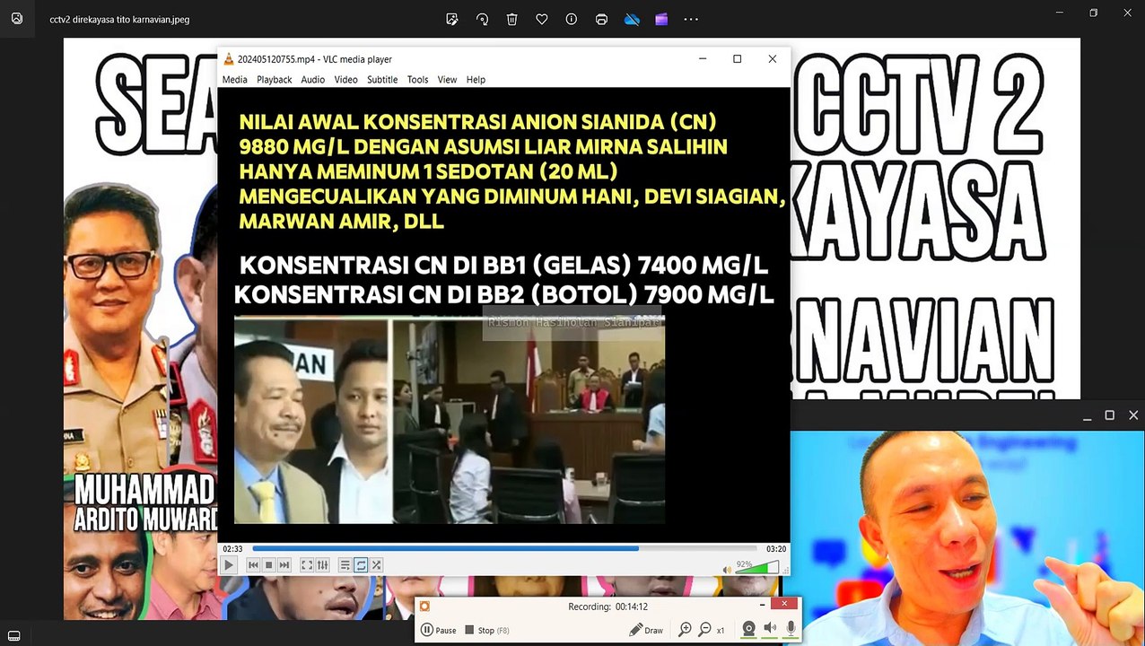 SEANDAINYA VIDEO CCT 2 TIDAK DIREKAYASA TITO KARNAVIAN DAN KRISHNA MURTI