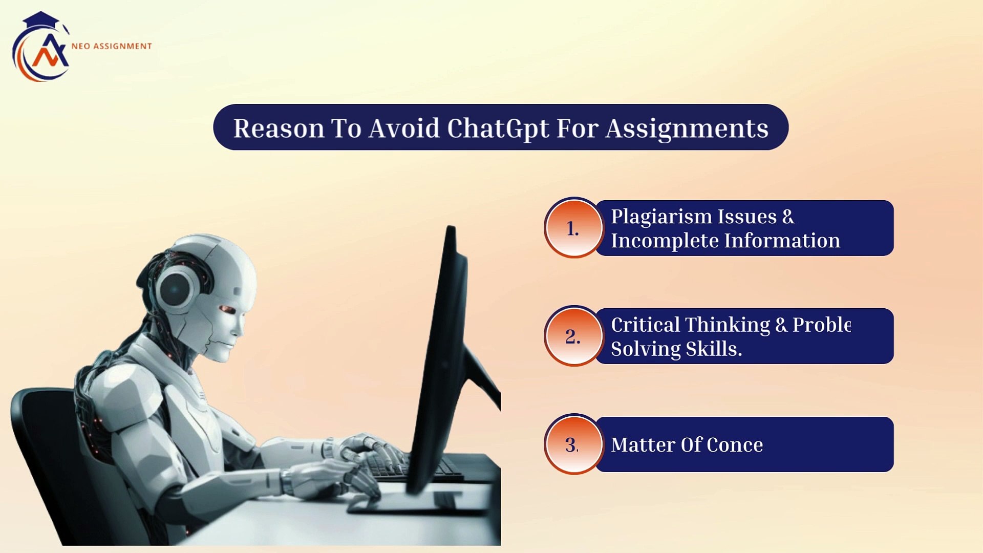 Reason To Avoid ChatGpt For Assignments