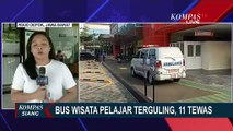 Begini Kronologi dan Kesaksian Sopir Bus Kecelakaan Maut di Subang