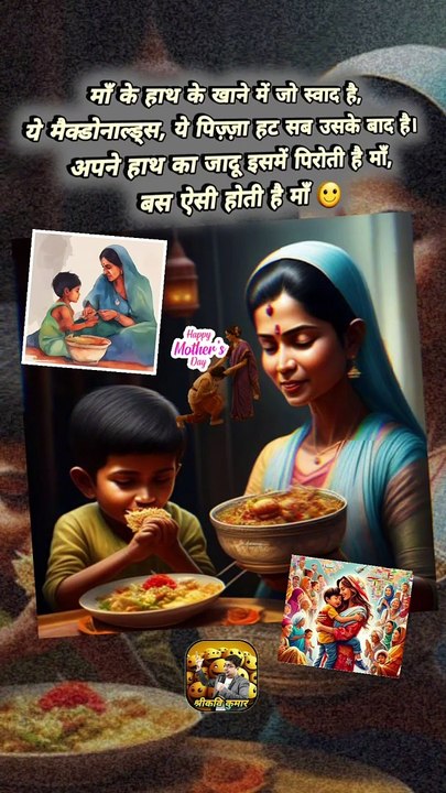 ऐसी होती है माँ   #shorts #shortsfeed #mothersday #mothers #ShriKaviKumar