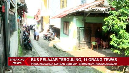 Suasana Rumah Duka Korban Kecelakaan Bus, Keluarga Menanti Kedatangan Jenazah