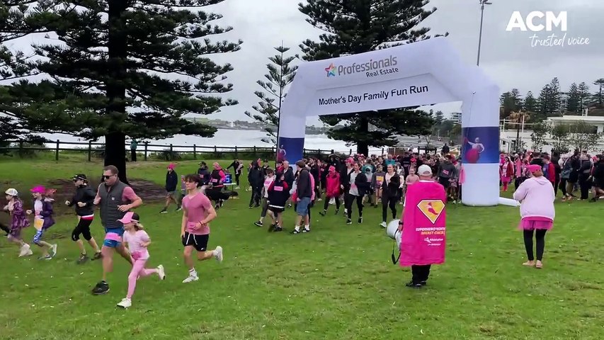WATCH: Participants take off at Wollongong's Mother's Day Classic.