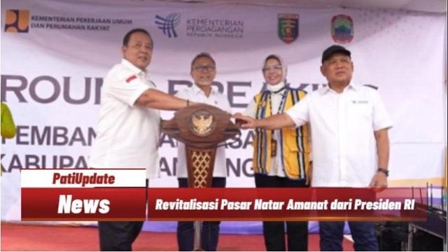 Revitalisasi Pasar Natar Lampung Bakal Telan Anggaran Rp44,42 Miliar
