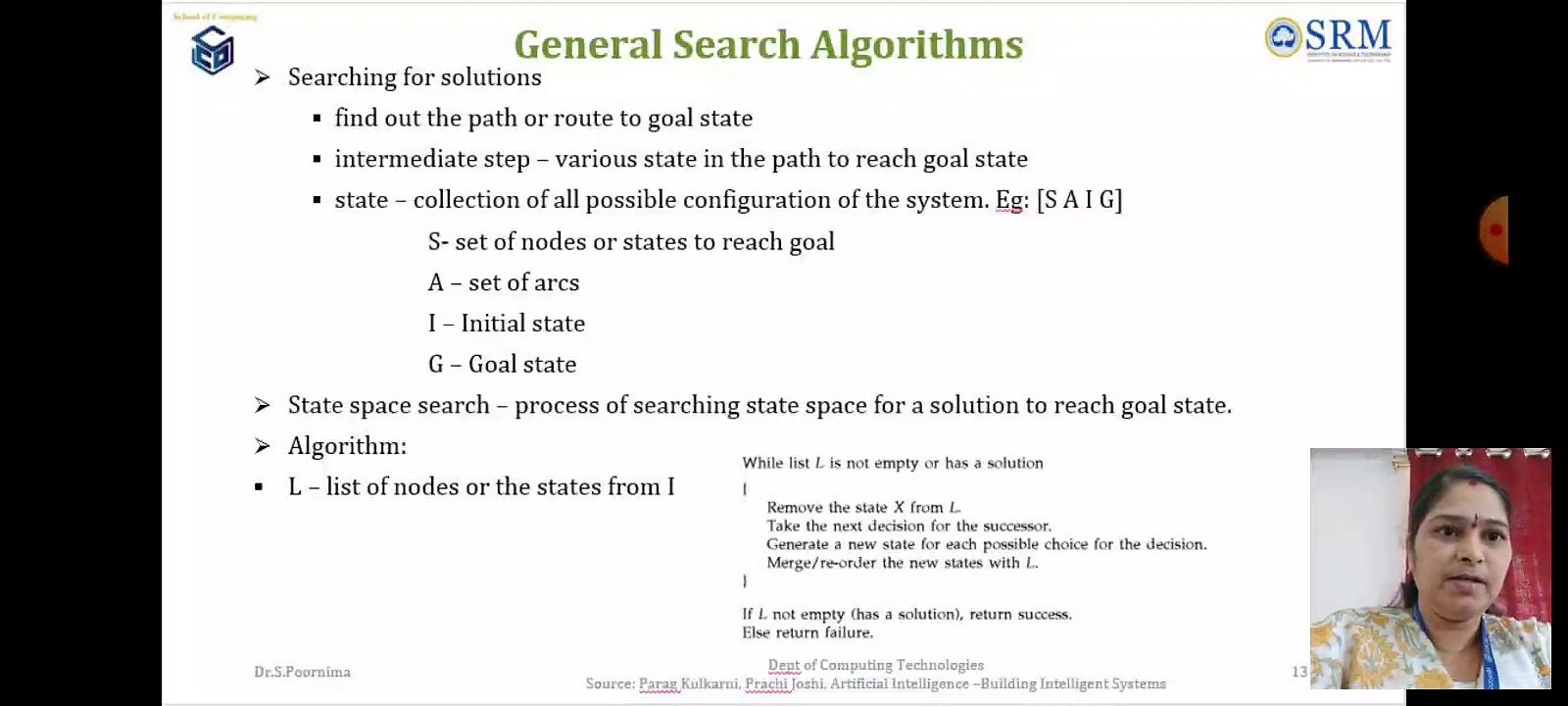 general search algorithm