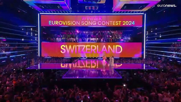 السويسري نيمو يفوز بمسابقة يوروفيجن في نسختها المثيرة للجدل وسط احتجاجات داعمة لغزة