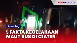 5 Fakta Kecelakaan Maut Bus Rombongan Pelajar SMK di Ciater, 11 Orang Tewas