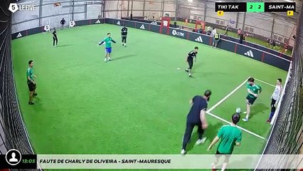 Faute de charly DE OLIVEIRA - Saint-Mauresque