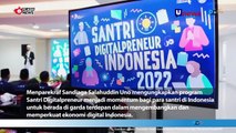 Santri digitalpreneur Jadikan Santri Sebagai Garda Terdepan Pengembangan Ekonomi Digital.