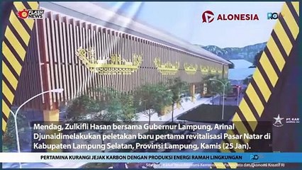 Revitalisasi Pasar Natar, Kabupaten Lampung Selatan Dianggarkan Rp44, 42 Miliar