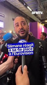 Eurovision - Slimane, les larmes aux yeux, craque face aux journalistes après sa 4e place: Je suis désolé, je suis très ému, mais ce n'est pas de la tristesse... - Regardez
