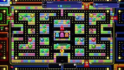 PAC-MAN Mega Tunnel Battle Chomp Champs - jugabilidad cruzado en PlayStation 5