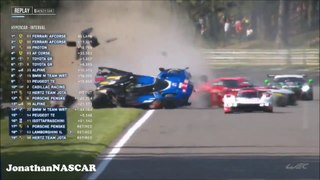 Bamber Huge Crash Spa-Francorchamps 2024 FIA WEC