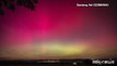 Lo spettacolo dell'aurora boreale nei cieli d'Europa durante la tempesta solare