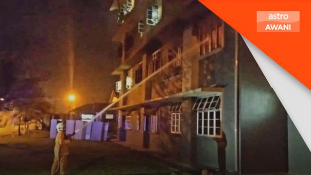 Asrama Sekolah Menengah Sains Hulu Terengganu terbakar, 10 pelajar nyaris maut