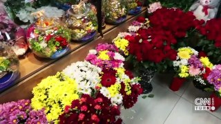 Çiçekçilerde 'Anneler Günü' mesaisi