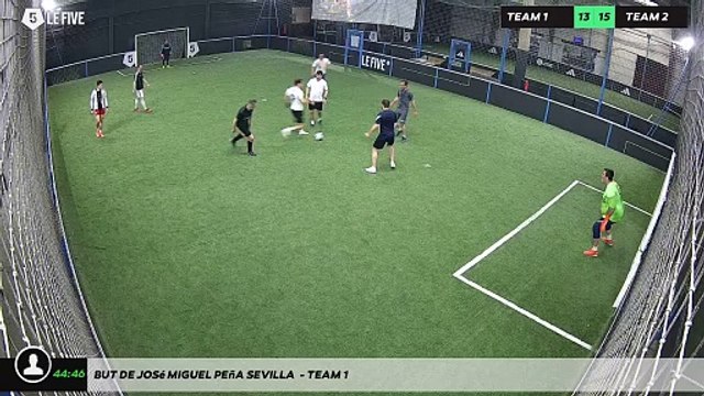 But de José Miguel Peña Sevilla  - Team 1