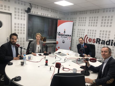 La Tertulia de La Trinchera con Carlos Cuesta, María Muñoz y Fran Carrillo