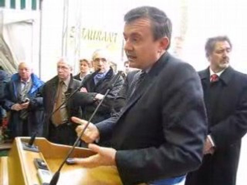 Yves Jégo à la 167ème foire de la st parfait montereau