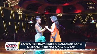 Ganda ng Pinay, namukod tangi sa isang international pageant