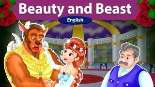 Beauty and the Beast in English | Story for teenagers | English Fairy Tales | Ultra HD