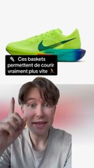 Ces baskets permettent de courir vraiment plus vite ‍♀️ #nike