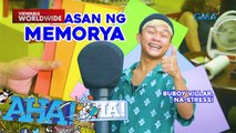 Buboy Villar, sinubukan ang photographic memory ng mga Ka-AHA! | AHA!