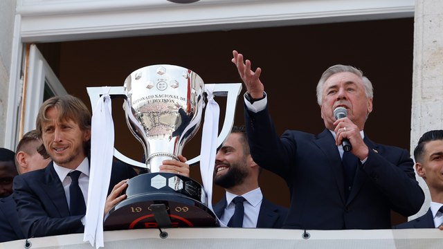 El Real Madrid recibe la 36 en Valdebebas y Cibeles espera ya a los campeones