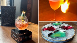 Fire and floating cocktails at The Alchemist Liverpool