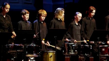 Wollongong High School of the Performing Arts' percussion ensemble │ May 12, 2024 │ Illawarra Mercury