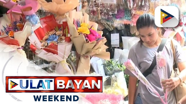 Dangwa sa Maynila, napuno ng namimili ng bulaklak ngayong Mother's Day