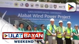 Groundbreaking ceremony sa itatayong windmills sa Alabat Island, idinaos