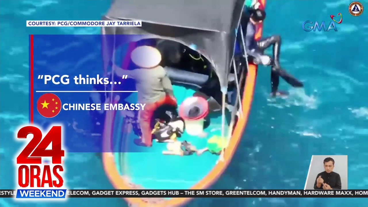 Pagsira ng China ng corals, dapat daw ireklamo sa tribunal ng UNCLOS; China, iginiit ang soberanya sa mga isla at katubigan sa South China Sea | 24 Oras Weekend