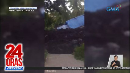 Video herunterladen: Ilang taga-Mainit, Surigao Del Norte, lumikas kasunod ng mudslide mula sa bahagi ng minahan | 24 Oras Weekend