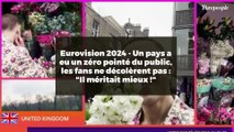 Eurovision 2024 - Un pays a eu un zéro pointé du public, les fans ne décolèrent pas : 