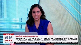 Hospital da FAB já atende pacientes em Canoas, no RS, desde sábado (11); Monteiro comenta