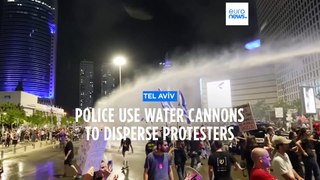 Israeli police break up anti-government protest in Tel Aviv