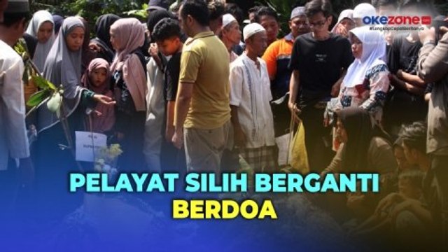 Isak Tangis Iringi Pemakaman 6 Jenazah Korban Kecelakaan Maut Bus SMK Lingga Kencana