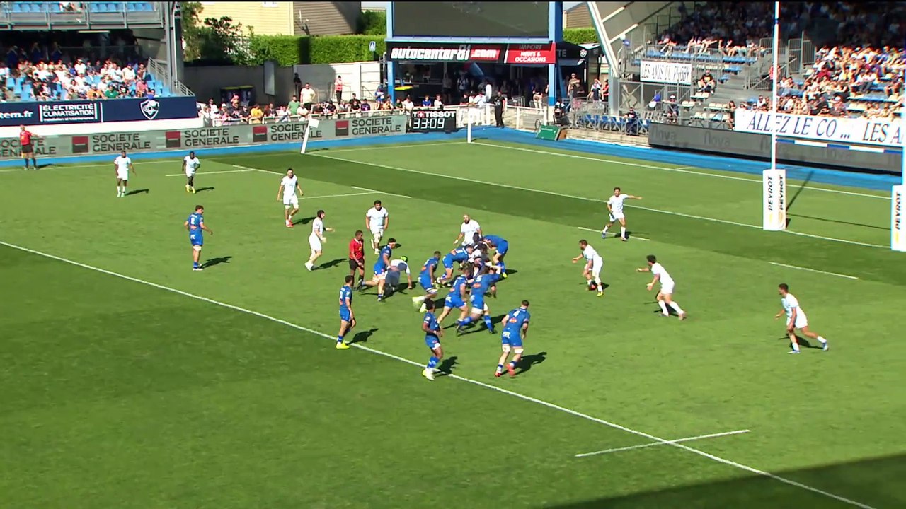 TOP 14 - Essai de Tom STANIFORTH (CO) - Castres Olympique - Montpellier Hérault Rugby