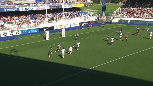 TOP 14 - Essai de Gael FICKOU (R92) - Racing 92 - Aviron Bayonnais