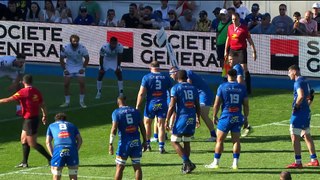TOP 14 - Essai de Adrea COCAGI (CO) - Castres Olympique - Montpellier Hérault Rugby