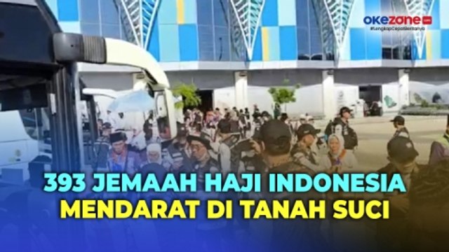 Laporan Langsung Kedatangan Jemaah Haji Kloter 1 di Tanah Suci