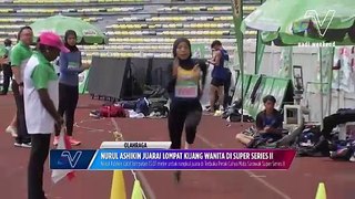 Nurul Ashikin juarai lompat kijang wanita di Super Series ii