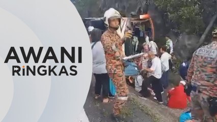 Download Video: AWANI Ringkas: Kereta hilang kawalan dipercayai punca nahas