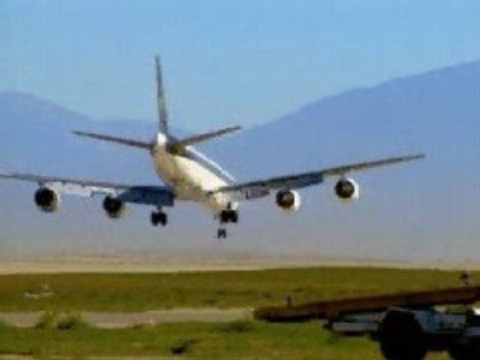 Atterrissage rate B707